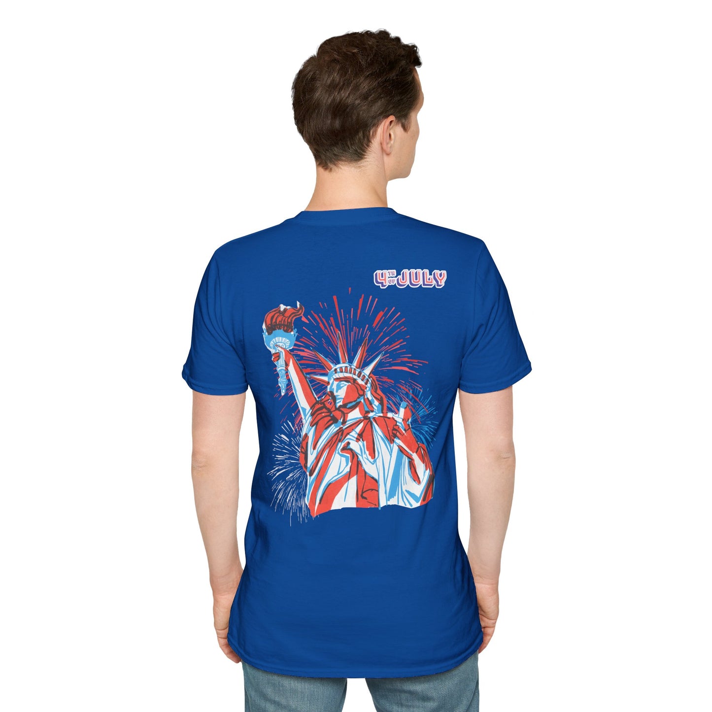 Lady Liberty 4th of July T-Shirt