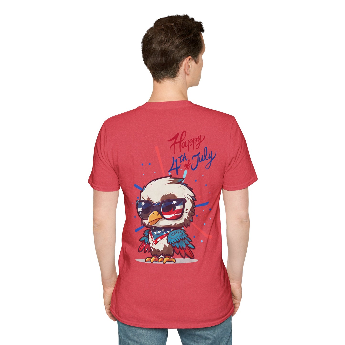 Happy 4th of July T-Shirt- Eagle