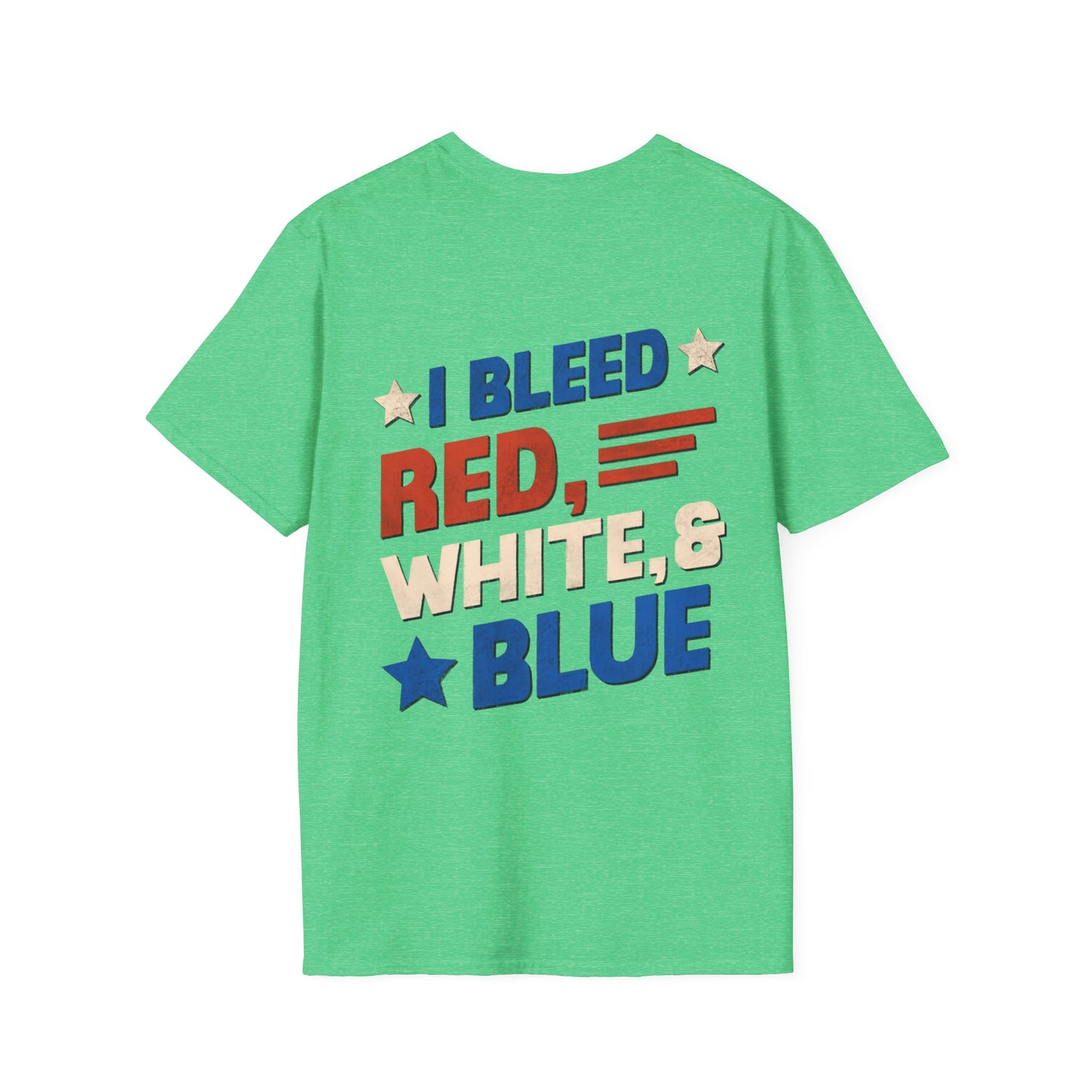 I Bleed Red, White, & Blue 4th of July T-Shirt