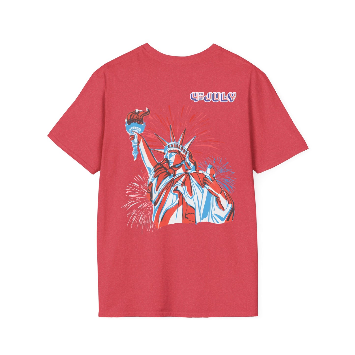 Lady Liberty 4th of July T-Shirt