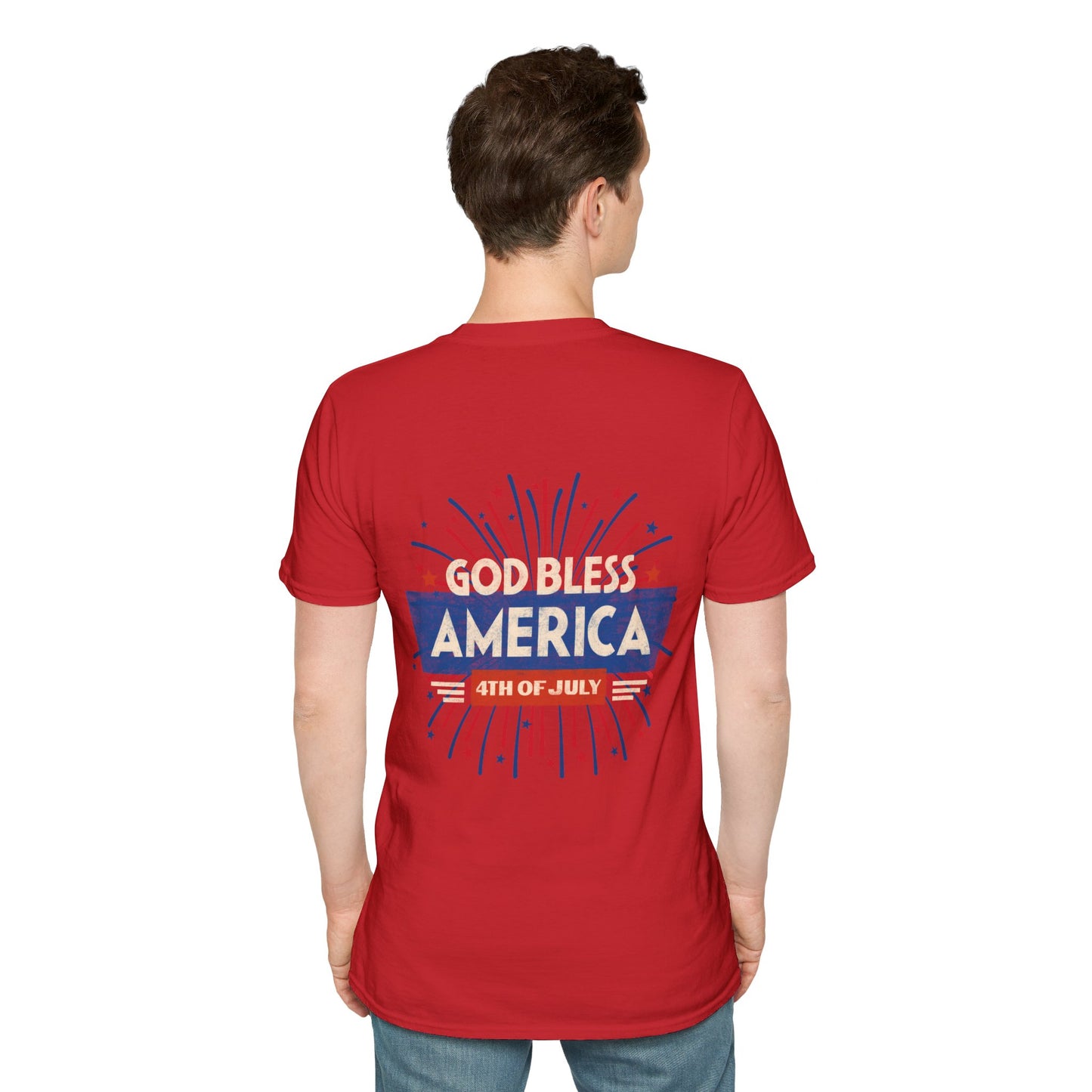 God Bless America 4th of July T-Shirt