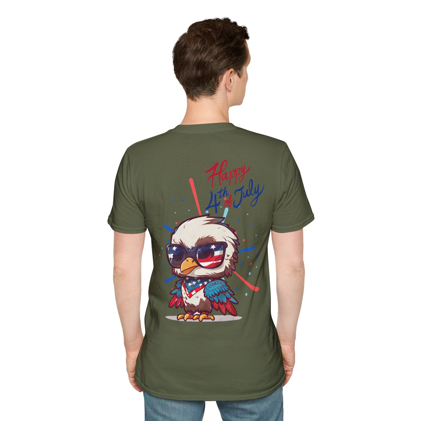 Happy 4th of July T-Shirt- Eagle