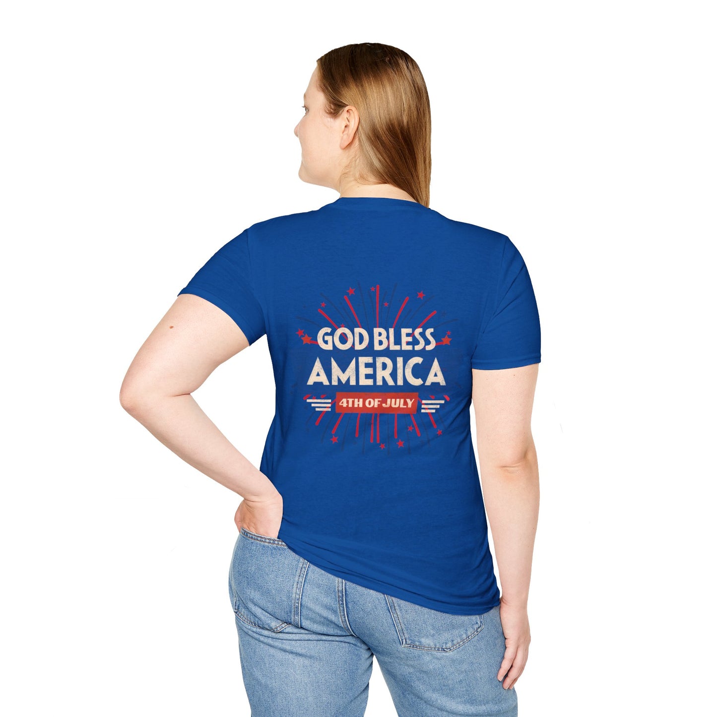 God Bless America 4th of July T-Shirt