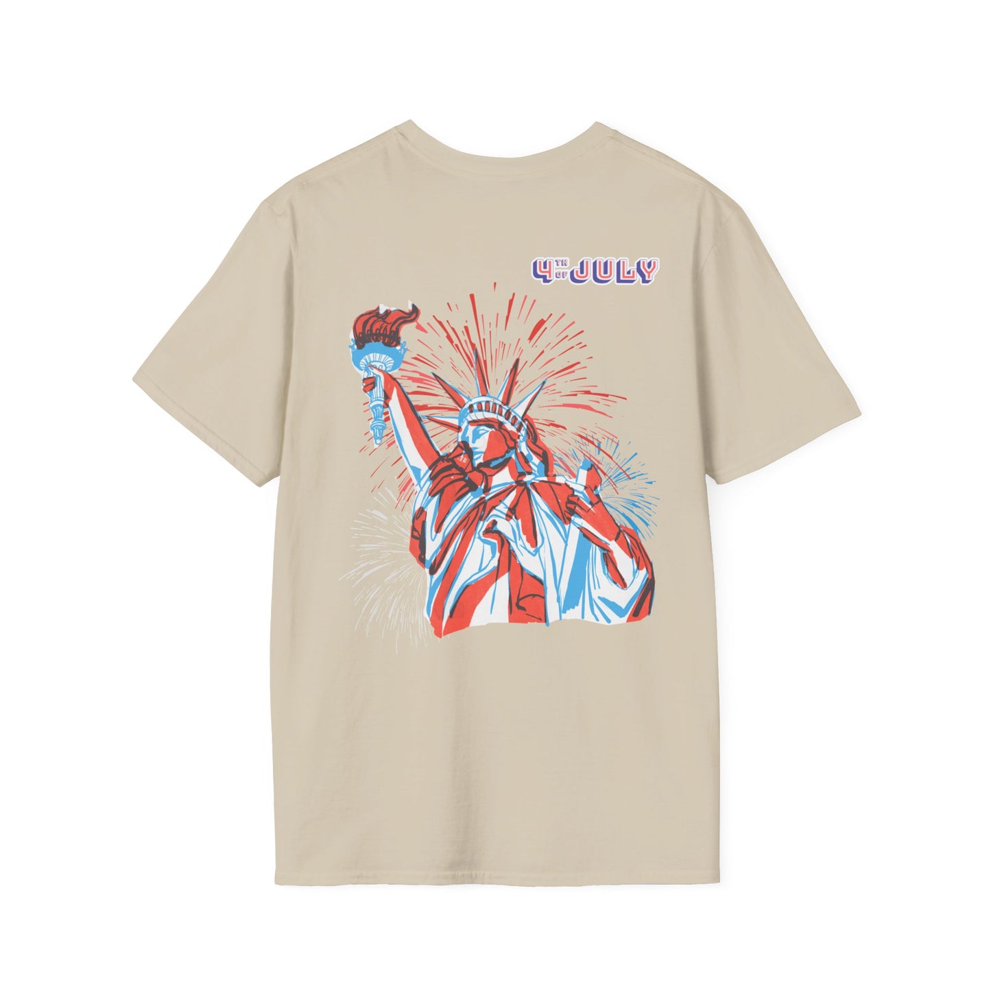 Lady Liberty 4th of July T-Shirt