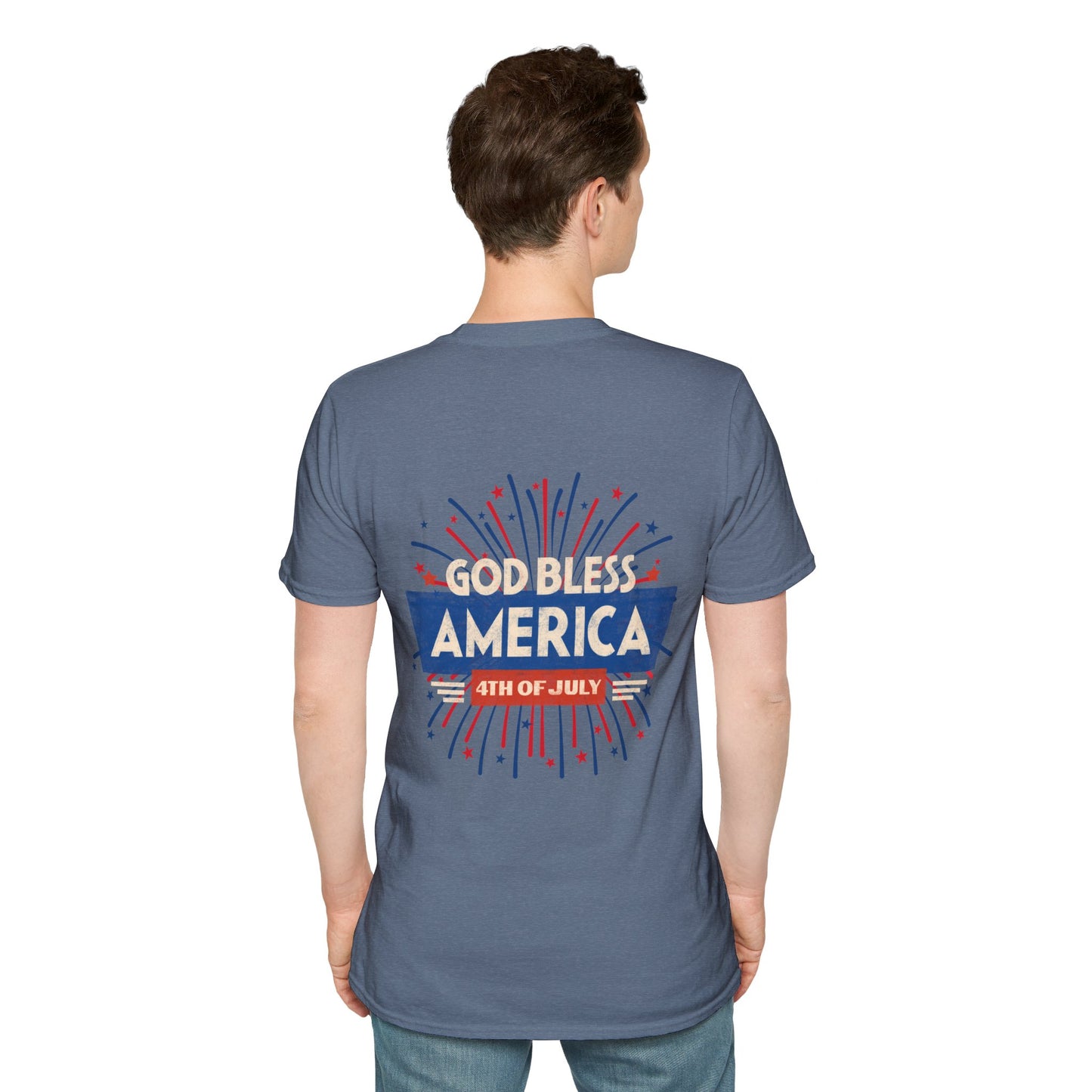 God Bless America 4th of July T-Shirt