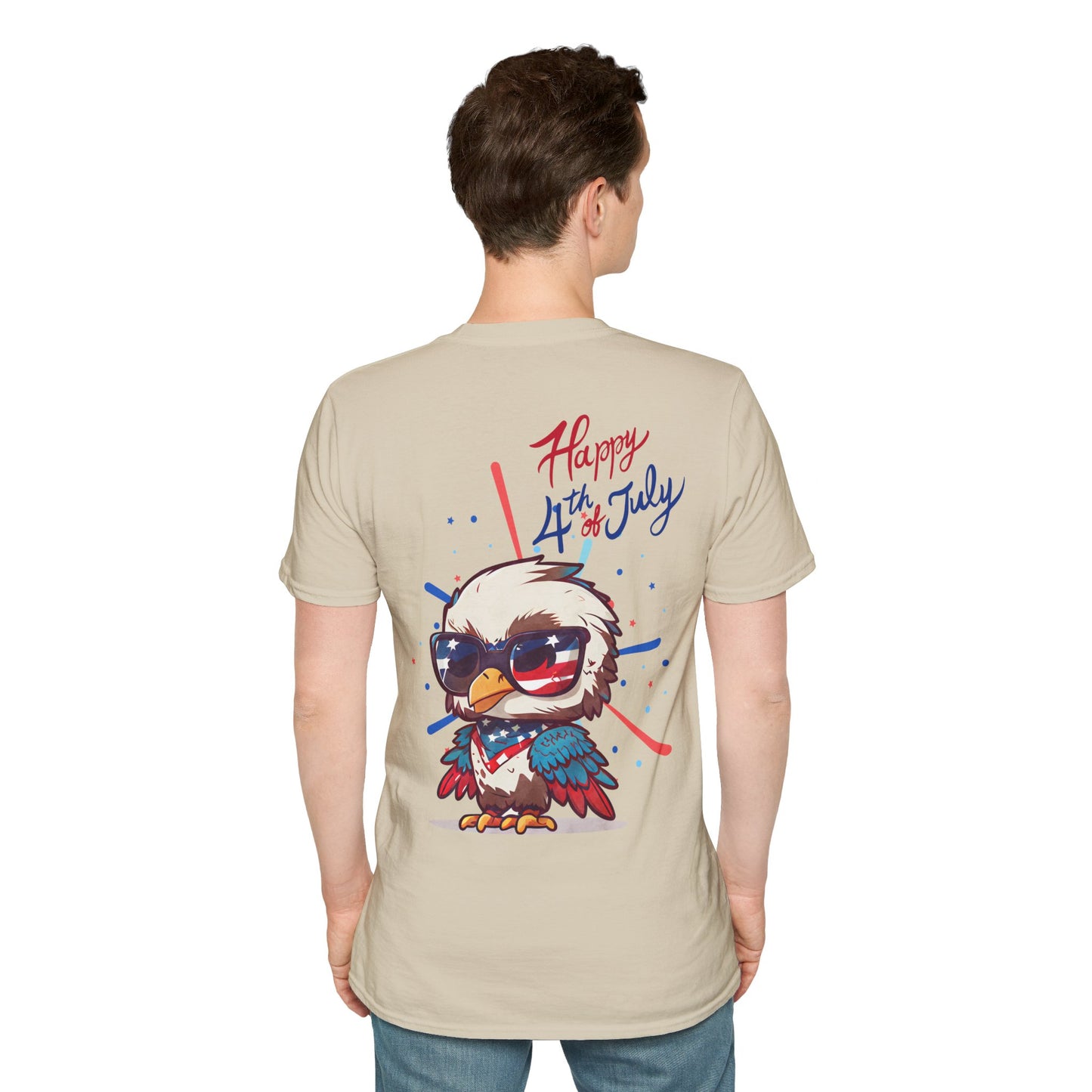 Happy 4th of July T-Shirt- Eagle