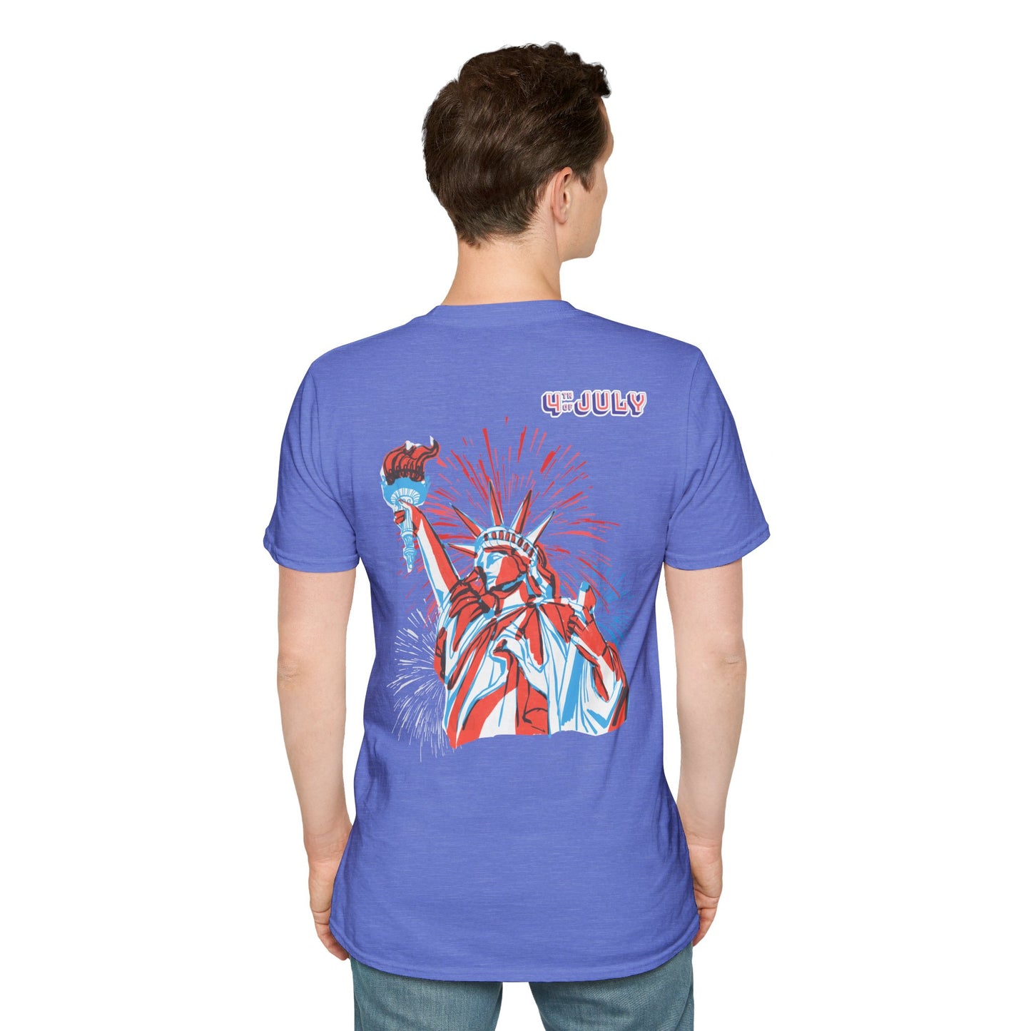 Lady Liberty 4th of July T-Shirt