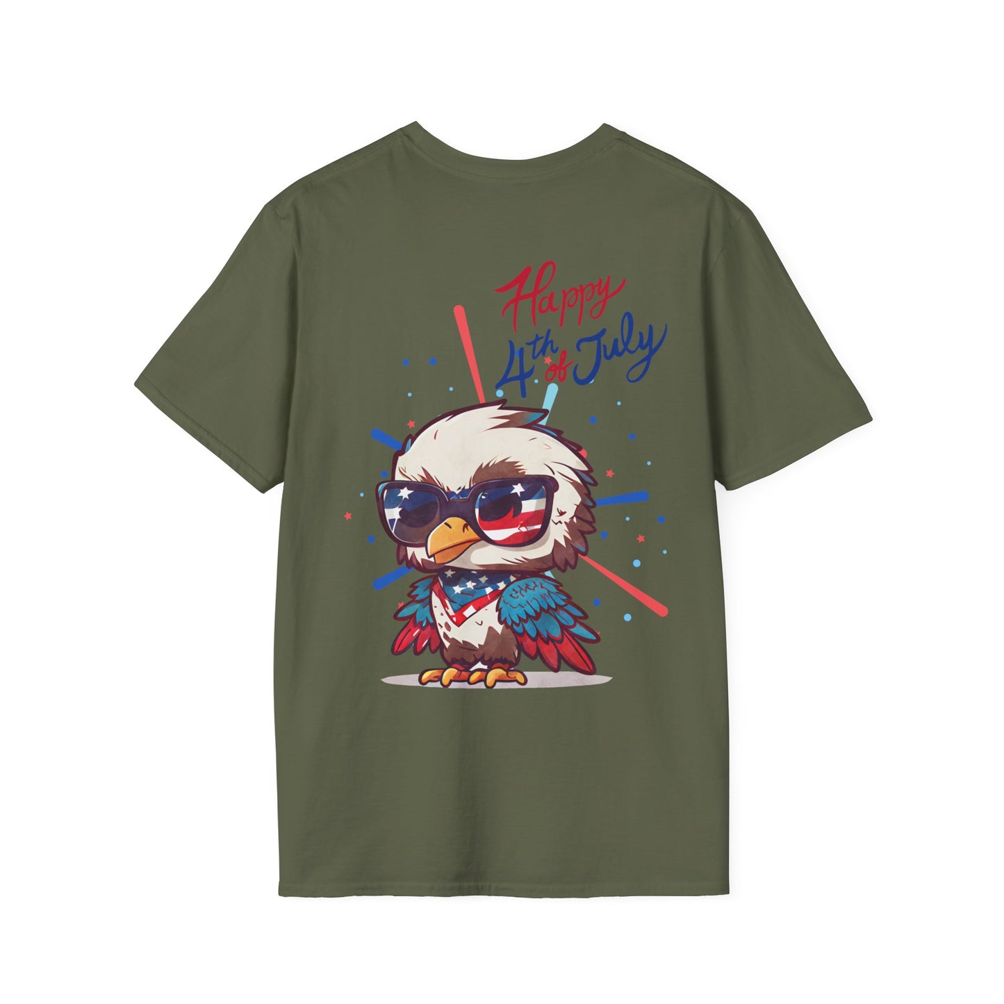 Happy 4th of July T-Shirt- Eagle