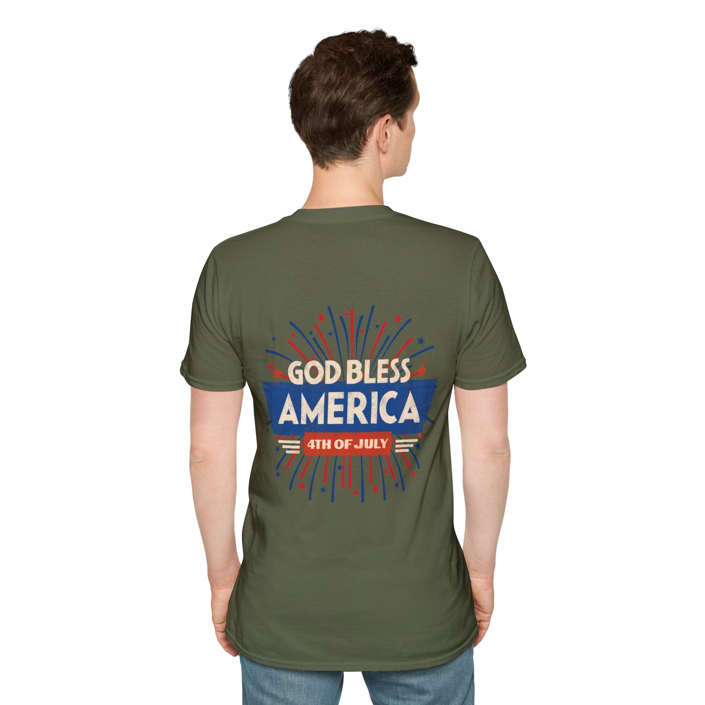 God Bless America 4th of July T-Shirt