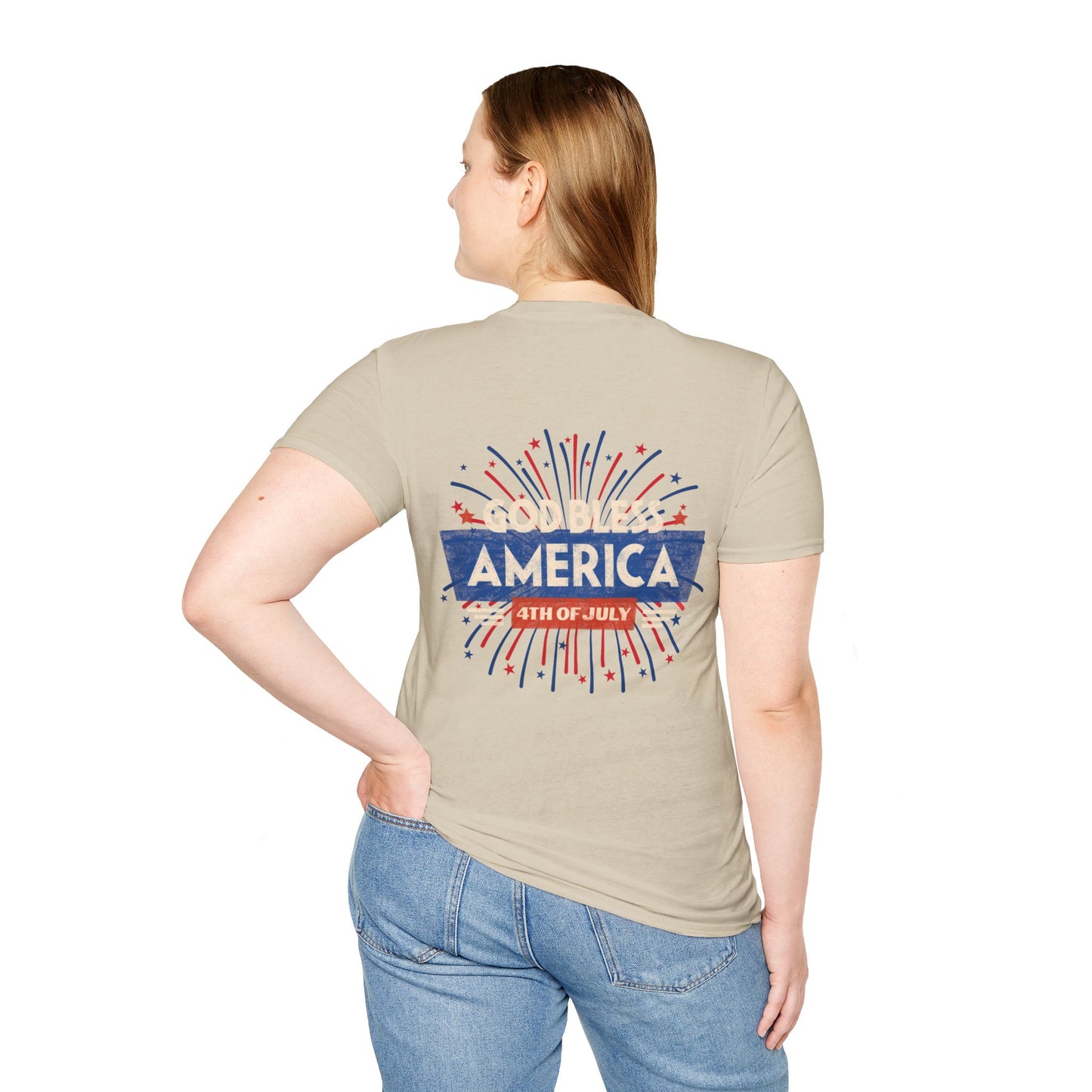 God Bless America 4th of July T-Shirt