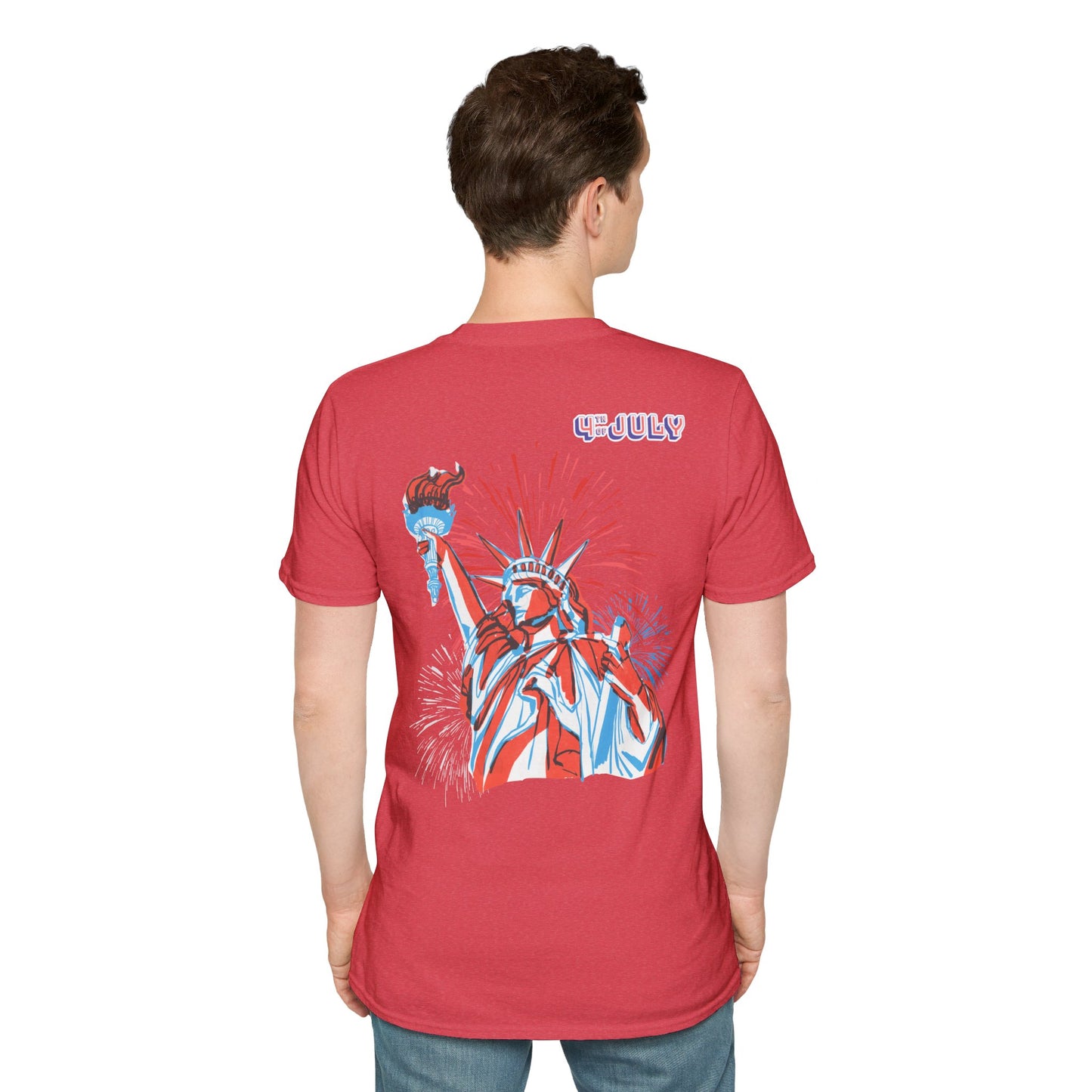 Lady Liberty 4th of July T-Shirt