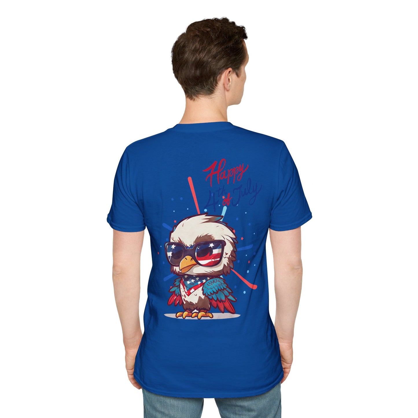 Happy 4th of July T-Shirt- Eagle