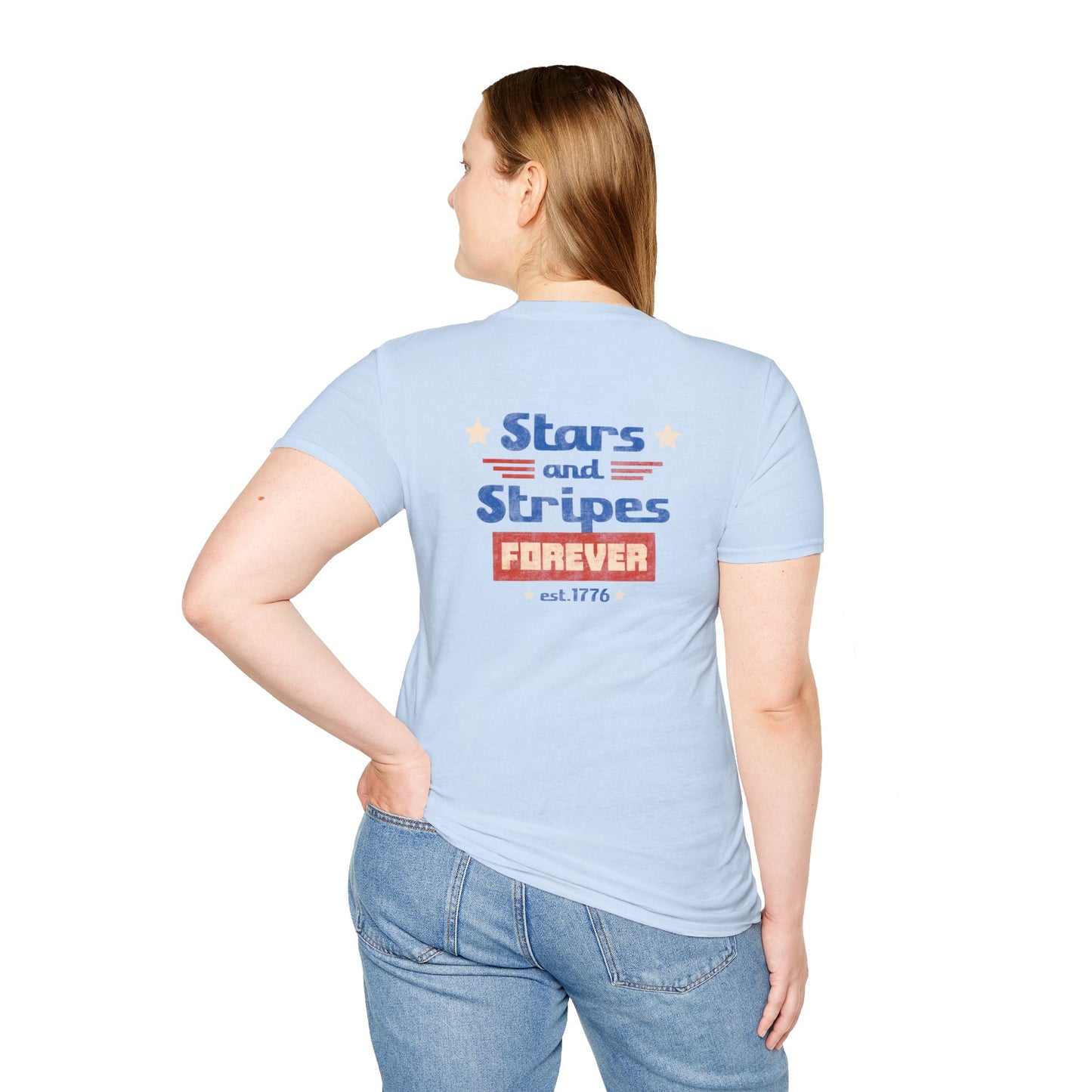 Stars & Stripes Forever 4th of July T-Shirt