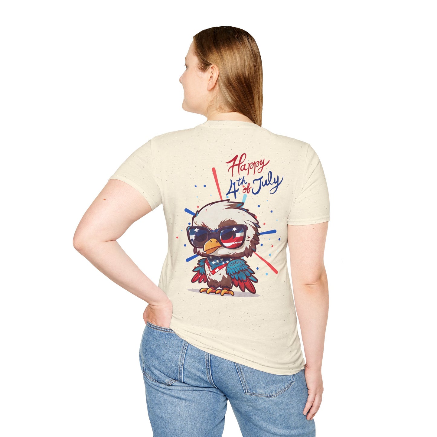 Happy 4th of July T-Shirt- Eagle