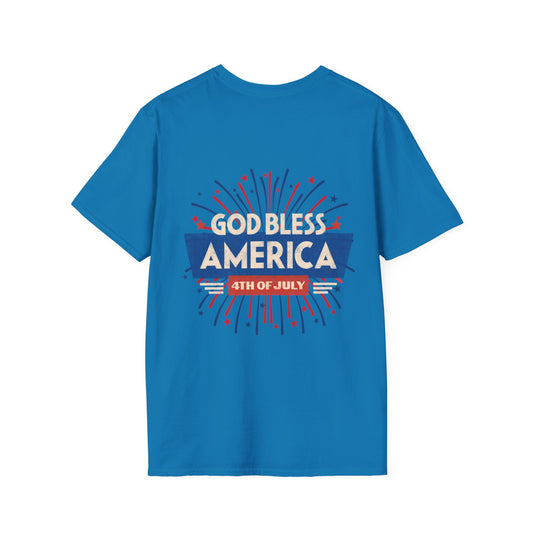 God Bless America 4th of July T-Shirt