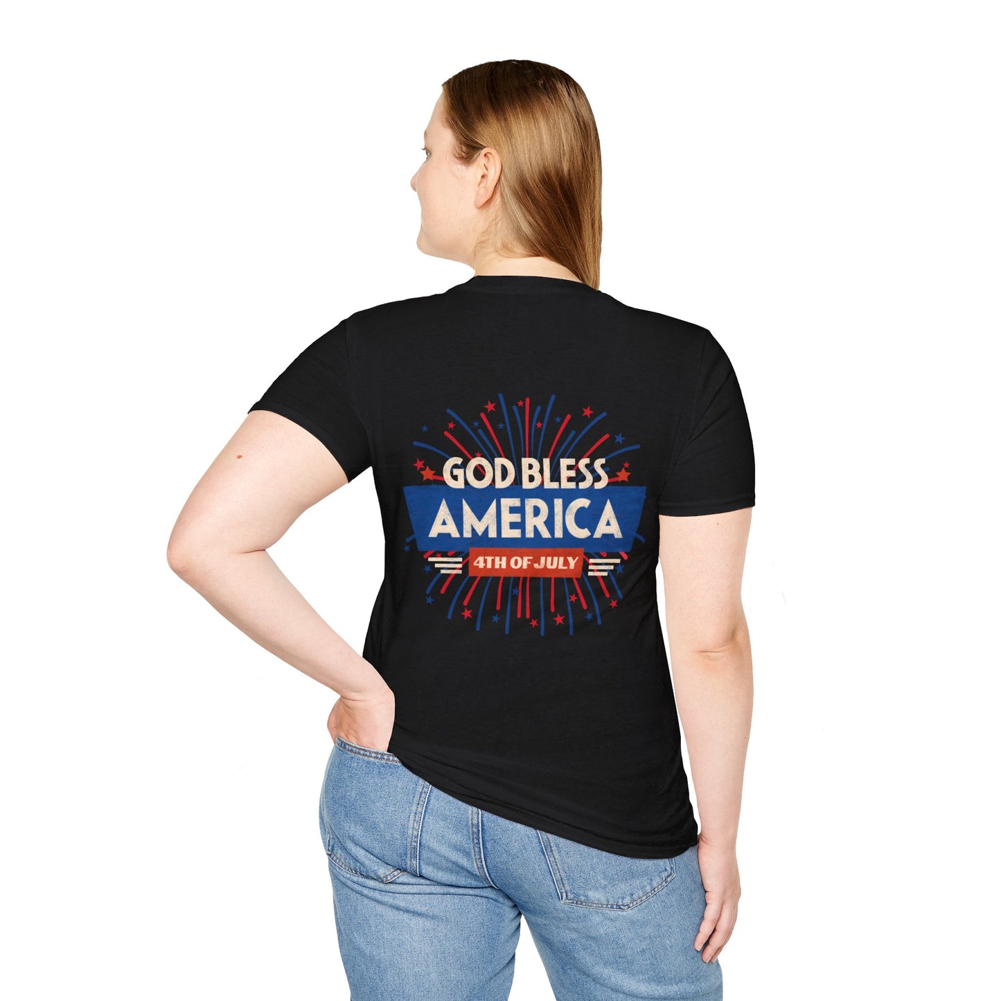 God Bless America 4th of July T-Shirt