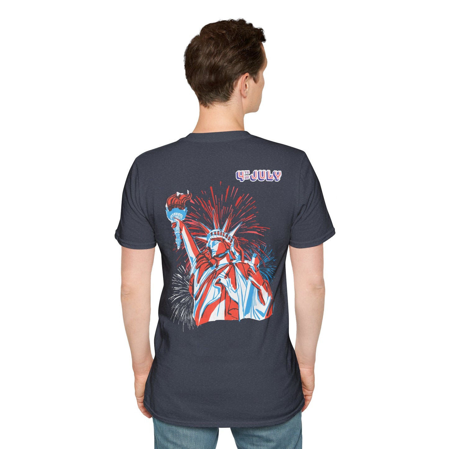 Lady Liberty 4th of July T-Shirt