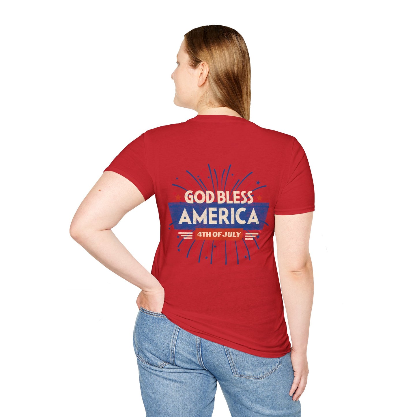 God Bless America 4th of July T-Shirt