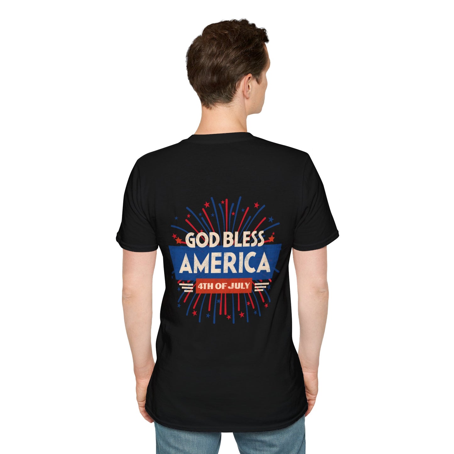 God Bless America 4th of July T-Shirt