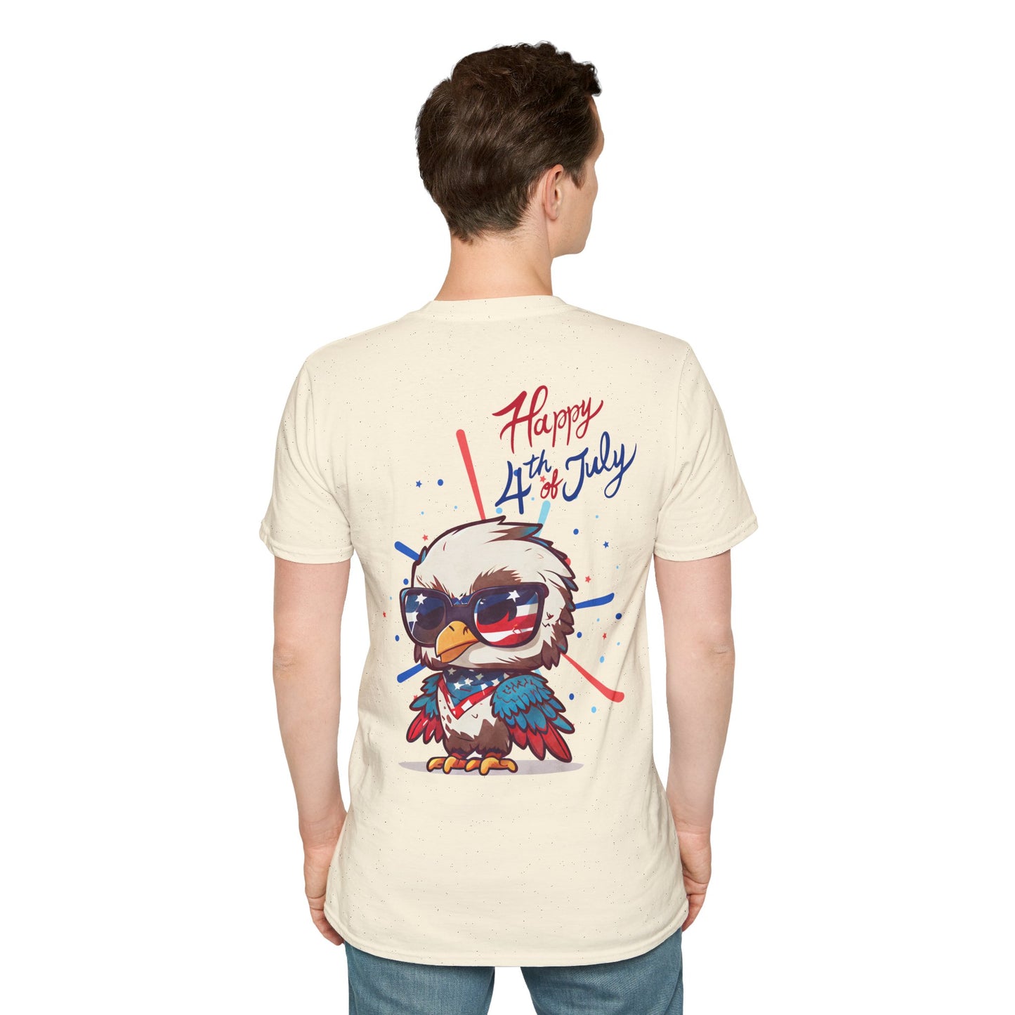 Happy 4th of July T-Shirt- Eagle