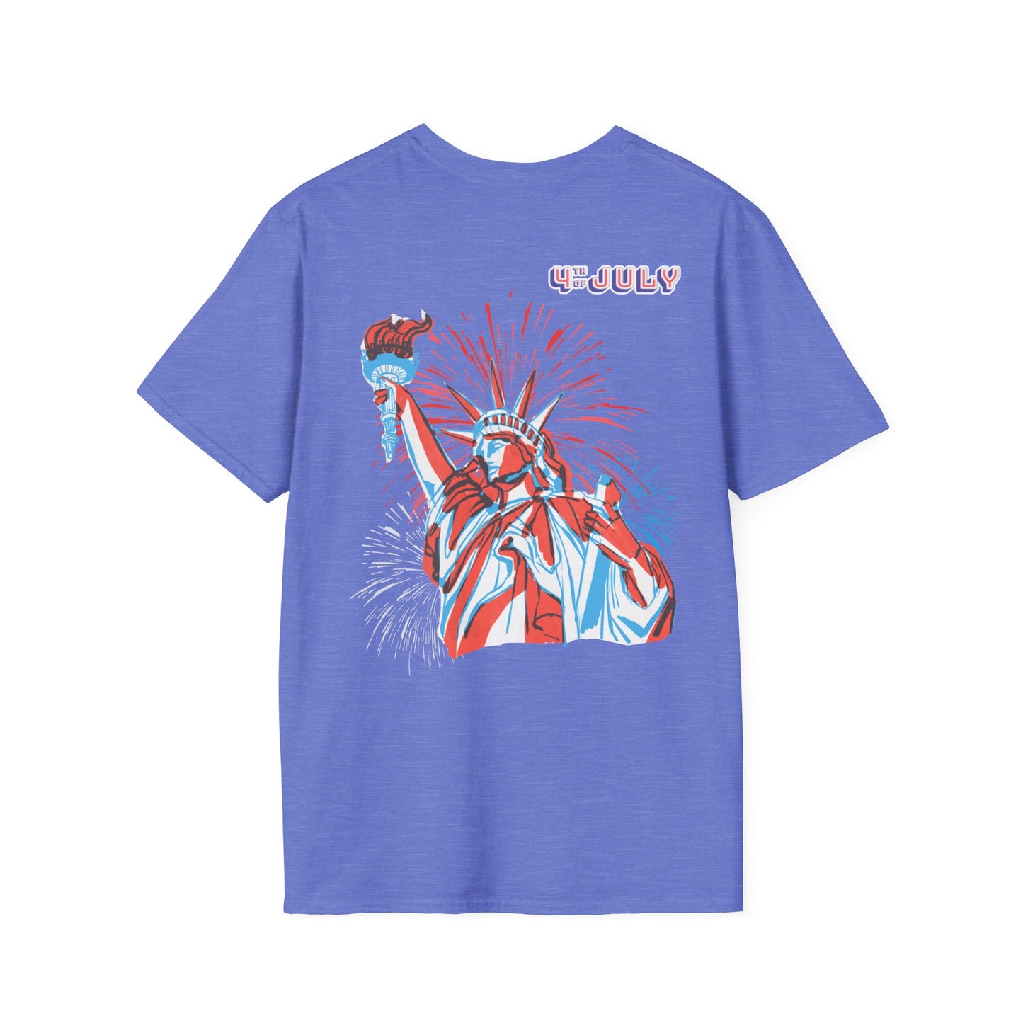 Lady Liberty 4th of July T-Shirt