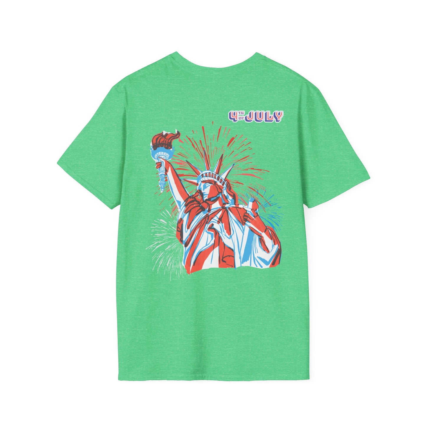 Lady Liberty 4th of July T-Shirt