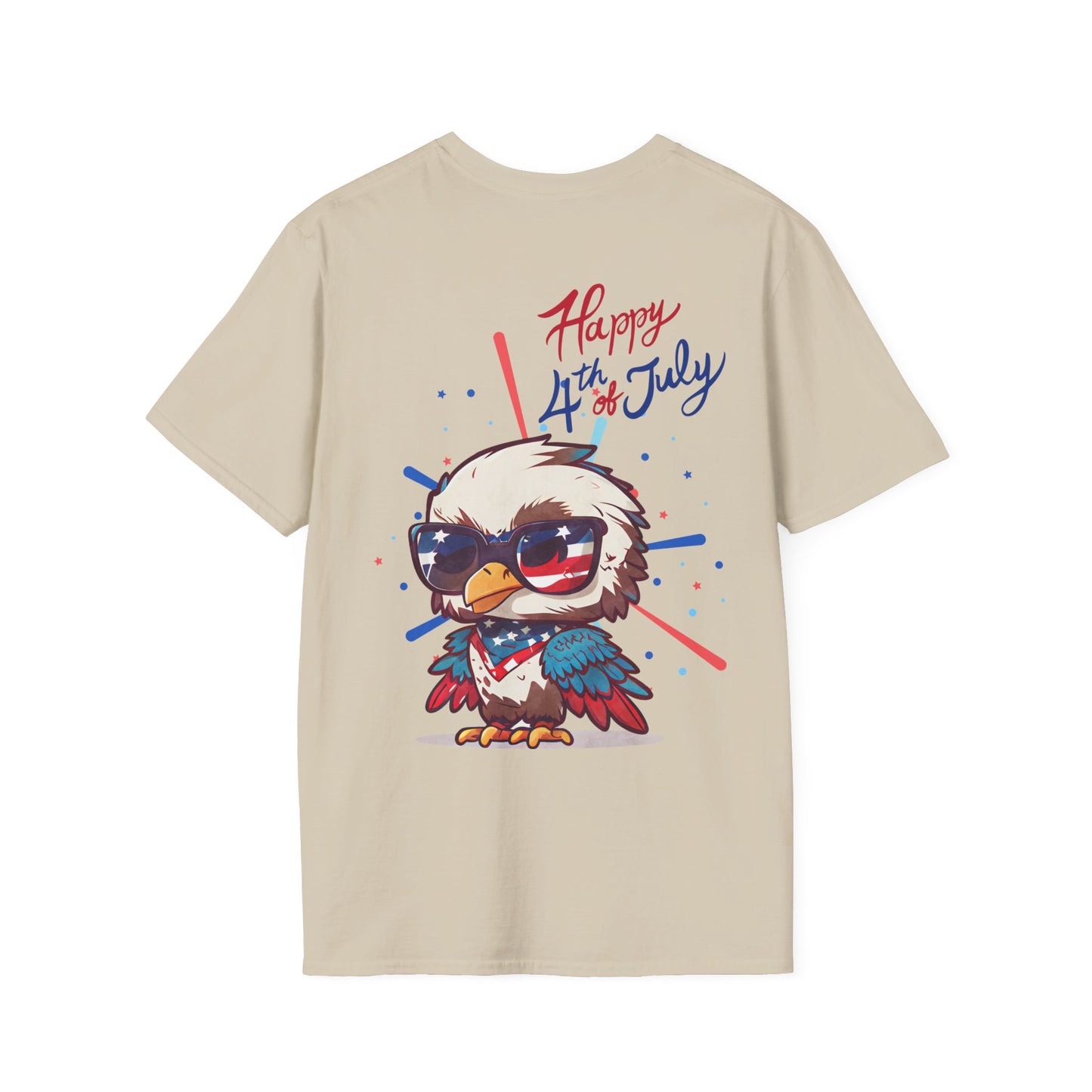 Happy 4th of July T-Shirt- Eagle