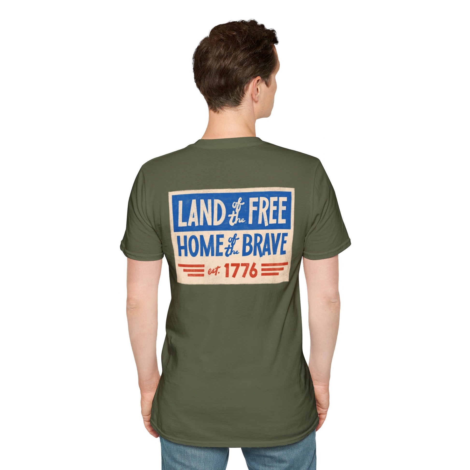 Land Of The Free Home Of The Brave 4th of July T - Shirt - Blount ExpressLand Of The Free Home Of The Brave 4th of July T - ShirtT - ShirtLand Of The Free Home Of The Brave 4th of July T - Shirt21666834678671685676