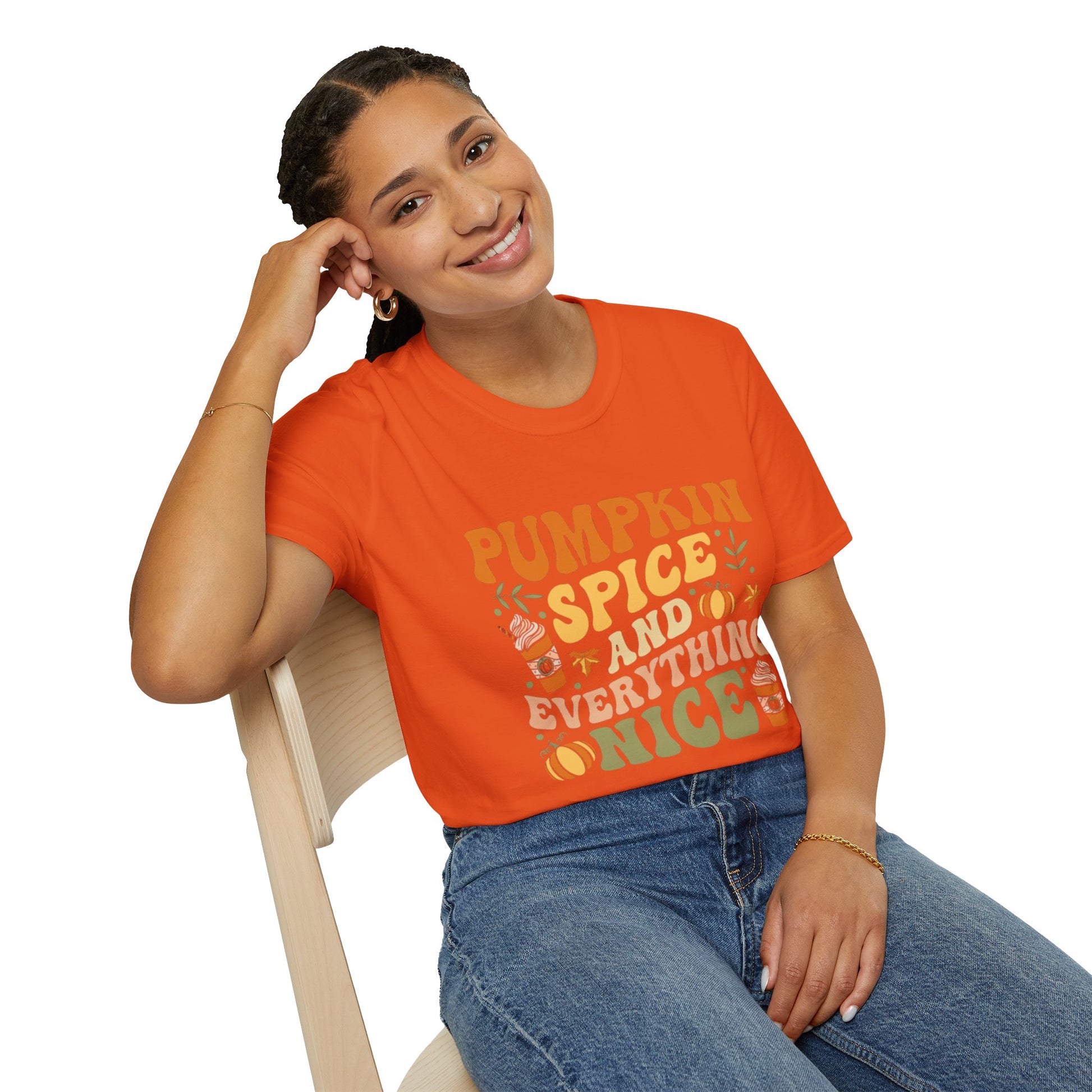 Pumpkin Spice & Everything Nice T-Shirt - Blount ExpressPumpkin Spice & Everything Nice T-ShirtT-ShirtPumpkin Spice & Everything Nice T-Shirt81481580774291336002