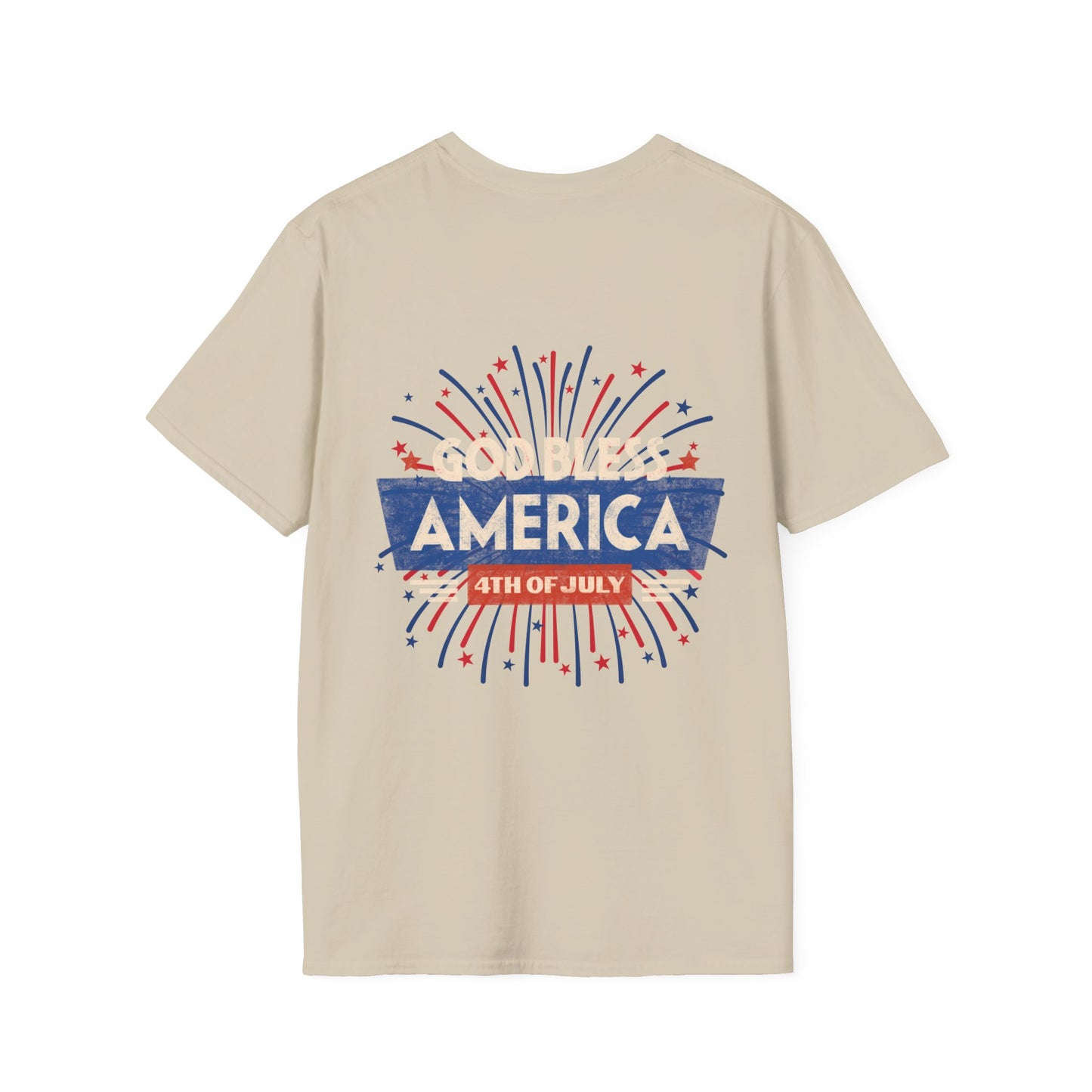 God Bless America 4th of July T-Shirt