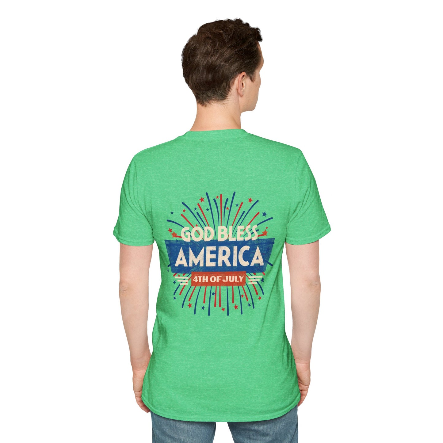 God Bless America 4th of July T-Shirt