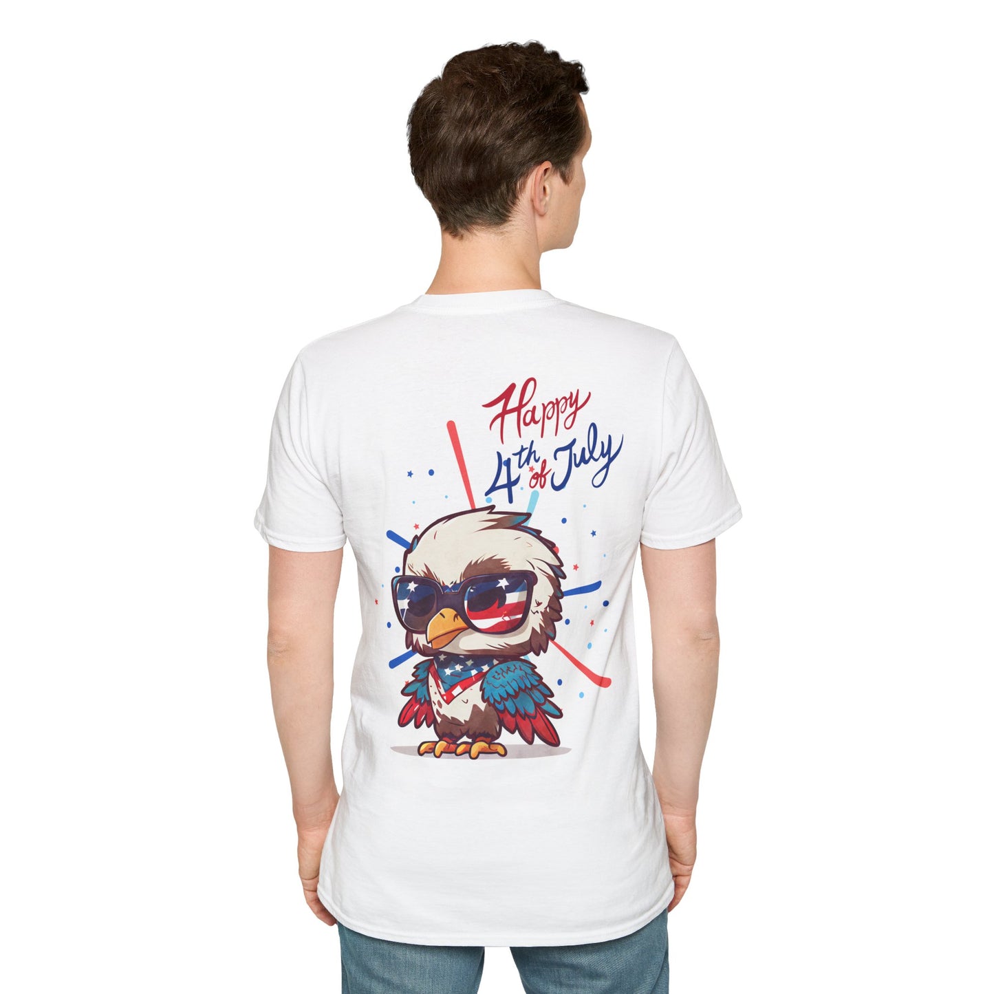 Happy 4th of July T-Shirt- Eagle