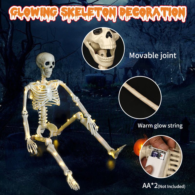 90cm Warm Light Stand - able Hanging Halloween Luminous Skeleton - Blount Express90cm Warm Light Stand - able Hanging Halloween Luminous Skeleton090cm Warm Light Stand - able Hanging Halloween Luminous SkeletonCJJT211607501AZ