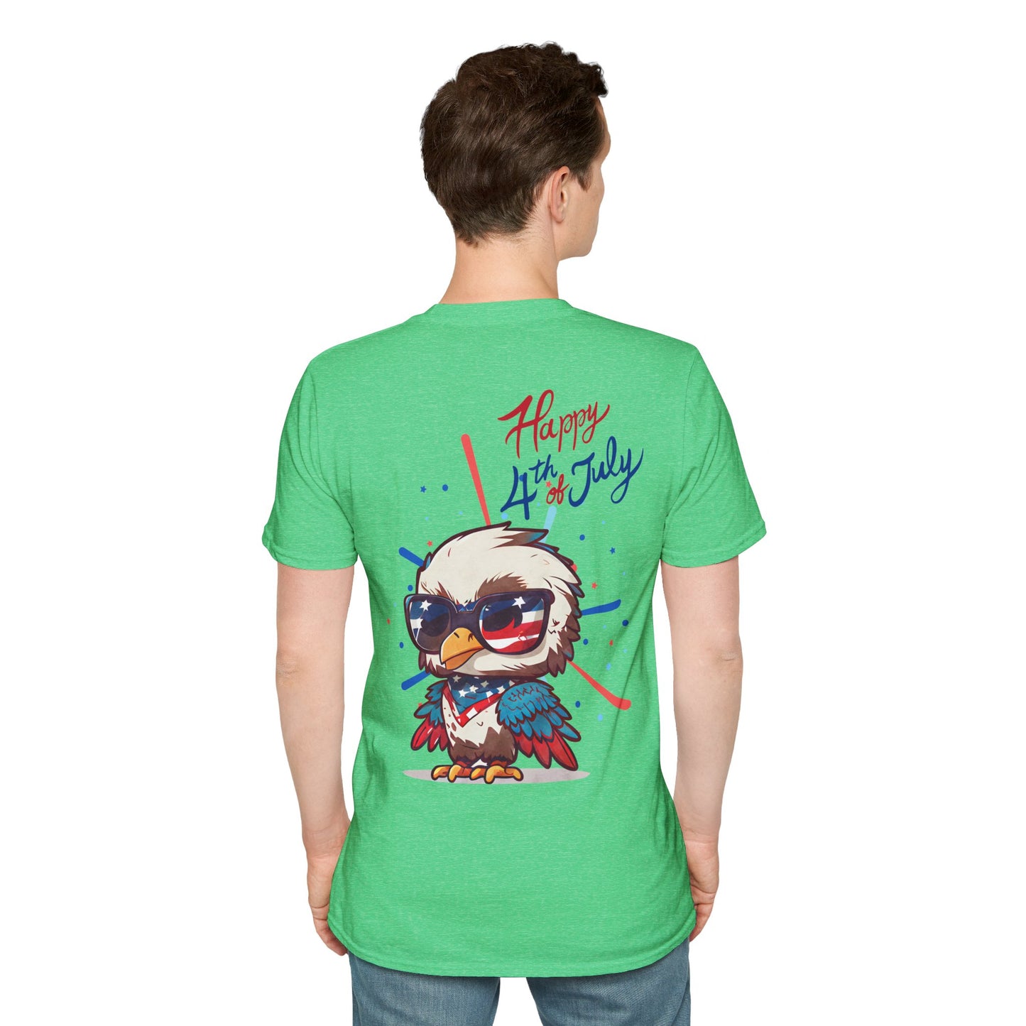 Happy 4th of July T-Shirt- Eagle