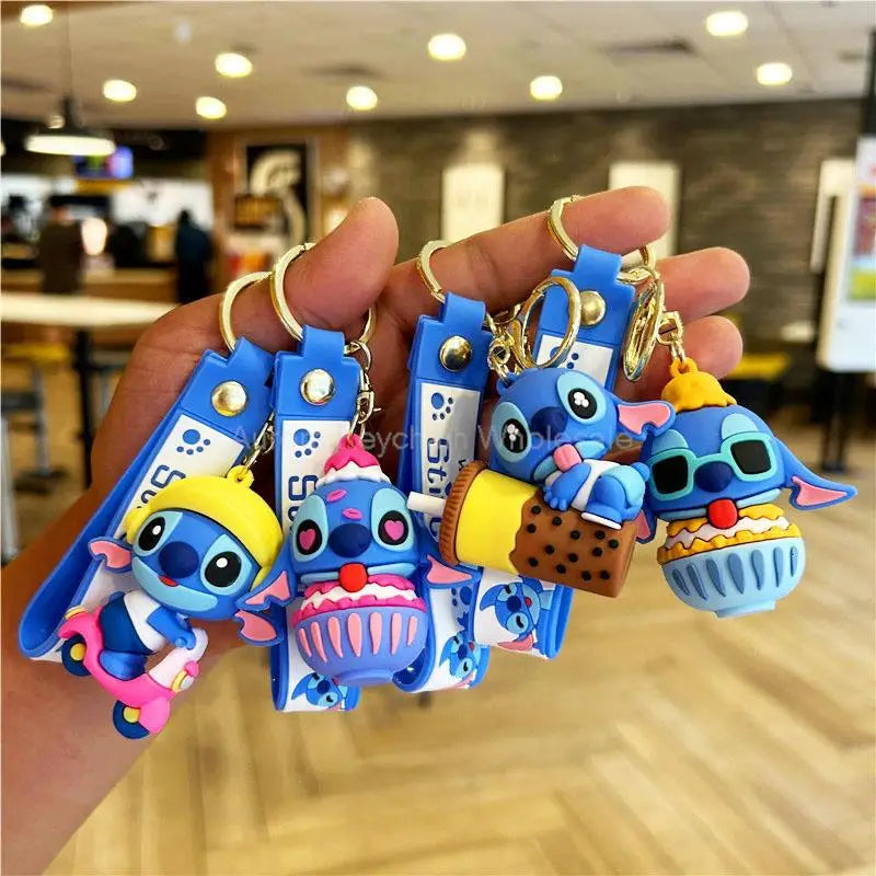 Disney Cartoon Keychain Set