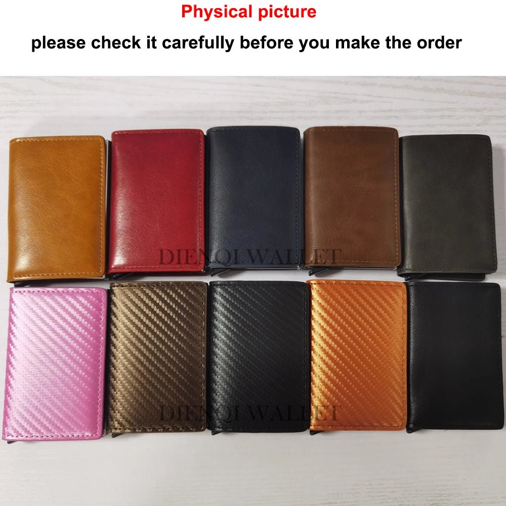 Carbon Fiber Slim Aluminum Men Wallet ID Credit Card Holder Mini RFID Wallet Automatic Pop up Bank Card Case Black Vallet 2023 - Blount ExpressCarbon Fiber Slim Aluminum Men Wallet ID Credit Card Holder Mini RFID Wallet Automatic Pop up Bank Card Case Black Vallet 2023AccesoryCarbon Fiber Slim Aluminum Men Wallet ID Credit Card Holder Mini RFID Wallet Automatic Pop up Bank Card Case Black Vallet 202314:691#Grey