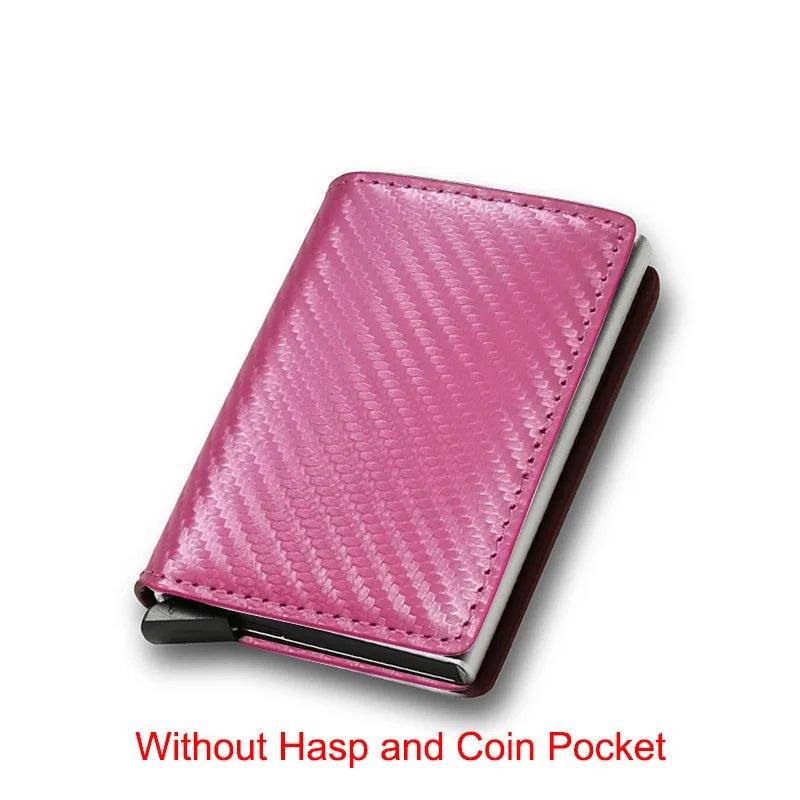 Carbon Fiber Slim Aluminum Men Wallet ID Credit Card Holder Mini RFID Wallet Automatic Pop up Bank Card Case Black Vallet 2023 - Blount ExpressCarbon Fiber Slim Aluminum Men Wallet ID Credit Card Holder Mini RFID Wallet Automatic Pop up Bank Card Case Black Vallet 2023AccesoryCarbon Fiber Slim Aluminum Men Wallet ID Credit Card Holder Mini RFID Wallet Automatic Pop up Bank Card Case Black Vallet 202314:1052#Carbon Pink