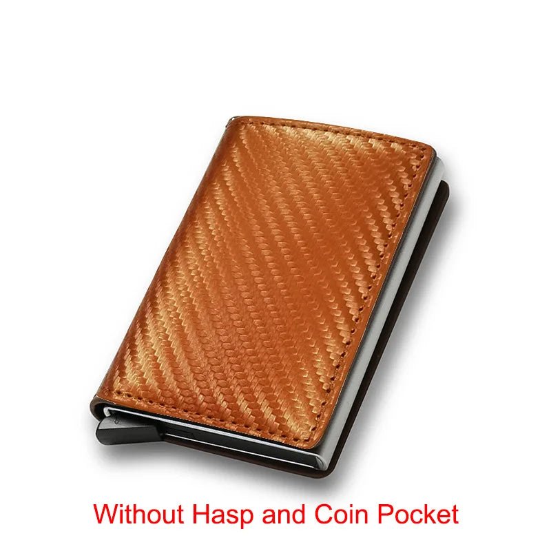 Carbon Fiber Slim Aluminum Men Wallet ID Credit Card Holder Mini RFID Wallet Automatic Pop up Bank Card Case Black Vallet 2023 - Blount ExpressCarbon Fiber Slim Aluminum Men Wallet ID Credit Card Holder Mini RFID Wallet Automatic Pop up Bank Card Case Black Vallet 2023AccesoryCarbon Fiber Slim Aluminum Men Wallet ID Credit Card Holder Mini RFID Wallet Automatic Pop up Bank Card Case Black Vallet 202314:200003699#Carbon Gold