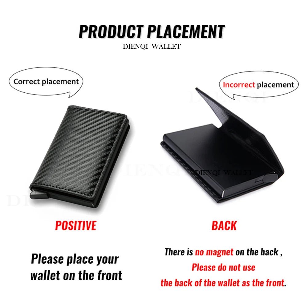 Carbon Fiber Slim Aluminum Men Wallet ID Credit Card Holder Mini RFID Wallet Automatic Pop up Bank Card Case Black Vallet 2023 - Blount ExpressCarbon Fiber Slim Aluminum Men Wallet ID Credit Card Holder Mini RFID Wallet Automatic Pop up Bank Card Case Black Vallet 2023AccesoryCarbon Fiber Slim Aluminum Men Wallet ID Credit Card Holder Mini RFID Wallet Automatic Pop up Bank Card Case Black Vallet 202314:691#Grey