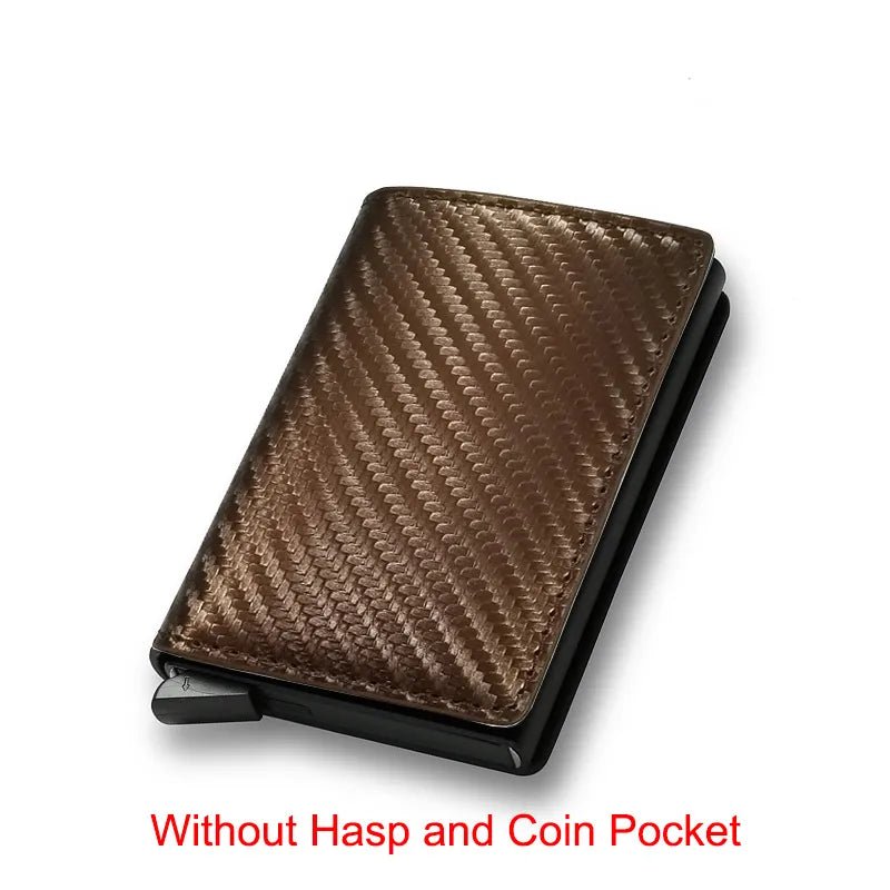 Carbon Fiber Slim Aluminum Men Wallet ID Credit Card Holder Mini RFID Wallet Automatic Pop up Bank Card Case Black Vallet 2023 - Blount ExpressCarbon Fiber Slim Aluminum Men Wallet ID Credit Card Holder Mini RFID Wallet Automatic Pop up Bank Card Case Black Vallet 2023AccesoryCarbon Fiber Slim Aluminum Men Wallet ID Credit Card Holder Mini RFID Wallet Automatic Pop up Bank Card Case Black Vallet 202314:350852#Carbon Bronze