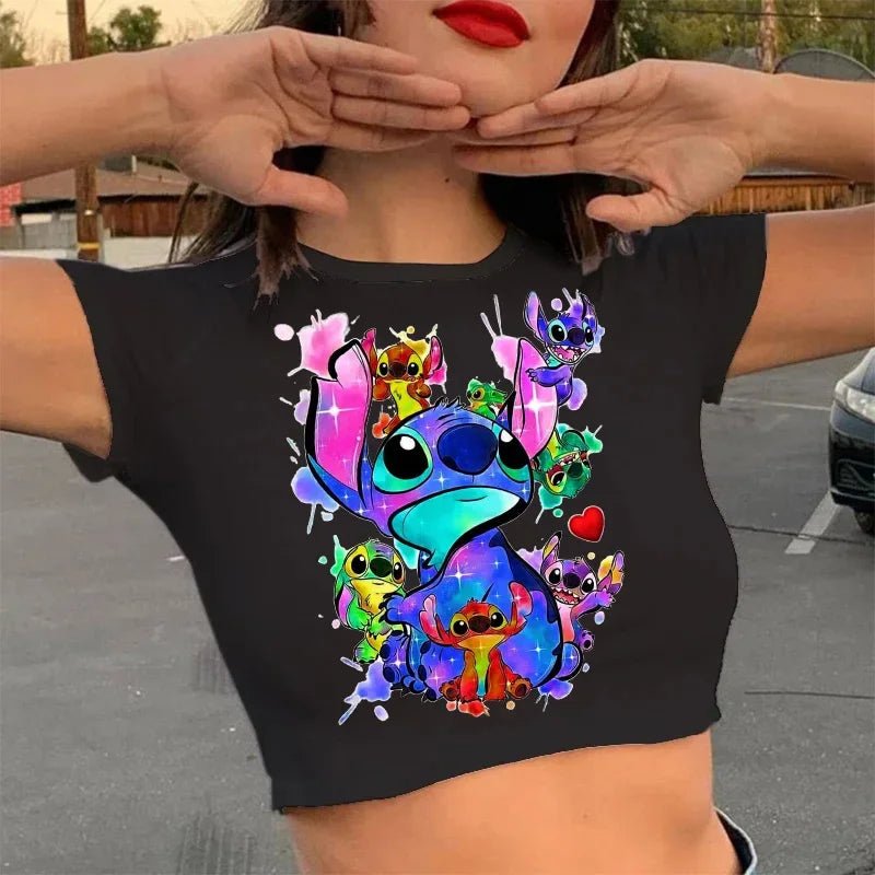 Casual Disney Lilo Stitch Funny T Shirt Women Stitch T-shirt Cropped Graphic Tshirt Streetwear Crop Top Tee Female - Blount ExpressCasual Disney Lilo Stitch Funny T Shirt Women Stitch T-shirt Cropped Graphic Tshirt Streetwear Crop Top Tee FemaleCasual Disney Lilo Stitch Funny T Shirt Women Stitch T-shirt Cropped Graphic Tshirt Streetwear Crop Top Tee Female148392472;20250418;1745003001sLxfW