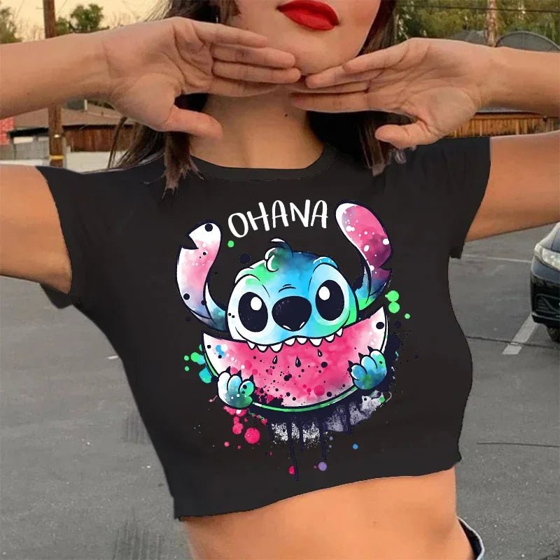 Casual Disney Lilo Stitch Funny T Shirt Women Stitch T-shirt Cropped Graphic Tshirt Streetwear Crop Top Tee Female - Blount ExpressCasual Disney Lilo Stitch Funny T Shirt Women Stitch T-shirt Cropped Graphic Tshirt Streetwear Crop Top Tee FemaleCasual Disney Lilo Stitch Funny T Shirt Women Stitch T-shirt Cropped Graphic Tshirt Streetwear Crop Top Tee Female148392490;20250418;1745003001fhJyK