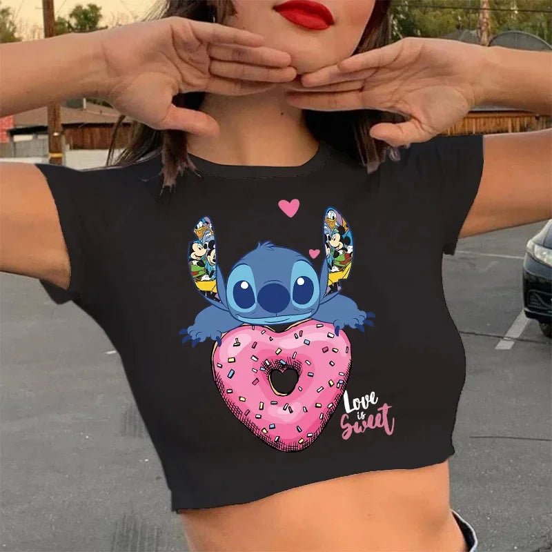 Casual Disney Lilo Stitch Funny T Shirt Women Stitch T-shirt Cropped Graphic Tshirt Streetwear Crop Top Tee Female - Blount ExpressCasual Disney Lilo Stitch Funny T Shirt Women Stitch T-shirt Cropped Graphic Tshirt Streetwear Crop Top Tee FemaleCasual Disney Lilo Stitch Funny T Shirt Women Stitch T-shirt Cropped Graphic Tshirt Streetwear Crop Top Tee Female148392486;20250418;1745003001HPuNb