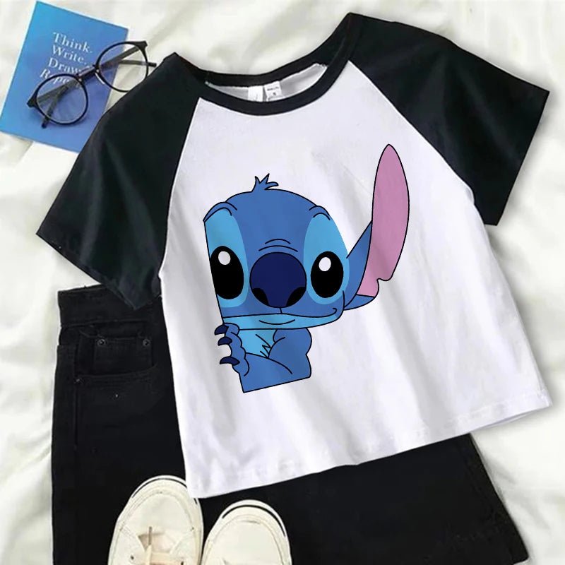 Casual Disney Lilo Stitch Funny T Shirt Women Stitch T-shirt Cropped Graphic Tshirt Streetwear Crop Top Tee Female - Blount ExpressCasual Disney Lilo Stitch Funny T Shirt Women Stitch T-shirt Cropped Graphic Tshirt Streetwear Crop Top Tee FemaleCasual Disney Lilo Stitch Funny T Shirt Women Stitch T-shirt Cropped Graphic Tshirt Streetwear Crop Top Tee Female148392467;20250418;1745003001nFxSP