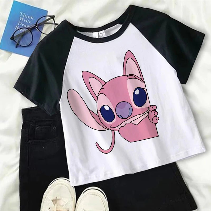 Casual Disney Lilo Stitch Funny T Shirt Women Stitch T-shirt Cropped Graphic Tshirt Streetwear Crop Top Tee Female - Blount ExpressCasual Disney Lilo Stitch Funny T Shirt Women Stitch T-shirt Cropped Graphic Tshirt Streetwear Crop Top Tee FemaleCasual Disney Lilo Stitch Funny T Shirt Women Stitch T-shirt Cropped Graphic Tshirt Streetwear Crop Top Tee Female148392468;20250418;1745003001LSb9m