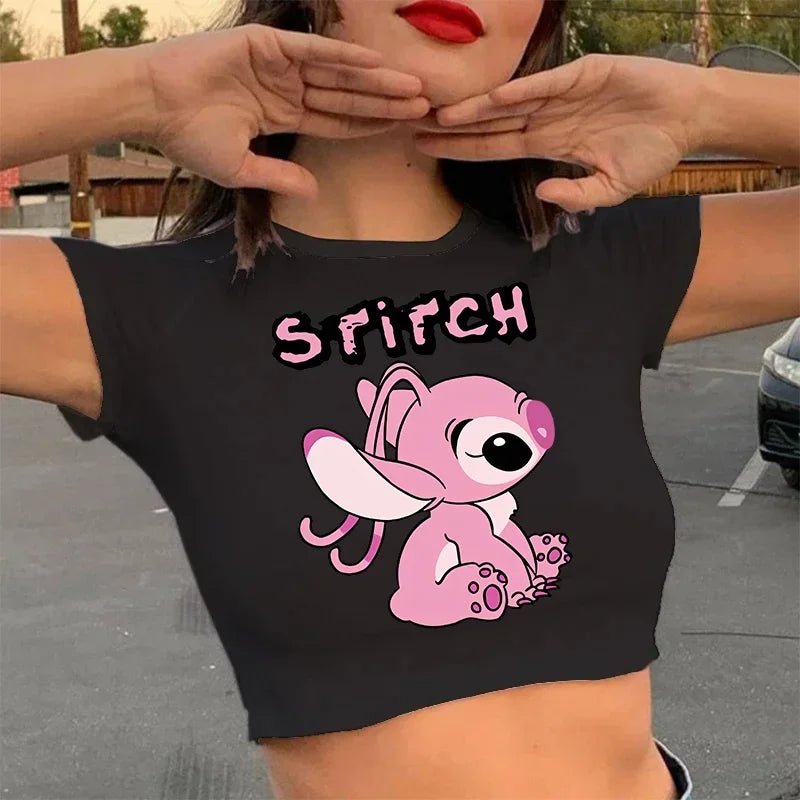 Casual Disney Lilo Stitch Funny T Shirt Women Stitch T-shirt Cropped Graphic Tshirt Streetwear Crop Top Tee Female - Blount ExpressCasual Disney Lilo Stitch Funny T Shirt Women Stitch T-shirt Cropped Graphic Tshirt Streetwear Crop Top Tee FemaleCasual Disney Lilo Stitch Funny T Shirt Women Stitch T-shirt Cropped Graphic Tshirt Streetwear Crop Top Tee Female148392462;20250418;1745003001hkQL3