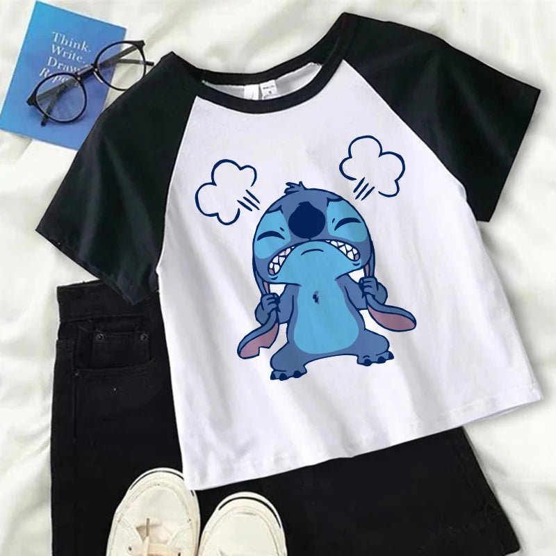 Casual Disney Lilo Stitch Funny T Shirt Women Stitch T-shirt Cropped Graphic Tshirt Streetwear Crop Top Tee Female - Blount ExpressCasual Disney Lilo Stitch Funny T Shirt Women Stitch T-shirt Cropped Graphic Tshirt Streetwear Crop Top Tee FemaleCasual Disney Lilo Stitch Funny T Shirt Women Stitch T-shirt Cropped Graphic Tshirt Streetwear Crop Top Tee Female148392501;20250418;1745003001HZCut