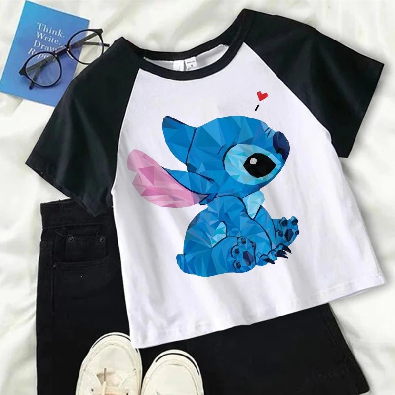 Casual Disney Lilo Stitch Funny T Shirt Women Stitch T-shirt Cropped Graphic Tshirt Streetwear Crop Top Tee Female - Blount ExpressCasual Disney Lilo Stitch Funny T Shirt Women Stitch T-shirt Cropped Graphic Tshirt Streetwear Crop Top Tee FemaleCasual Disney Lilo Stitch Funny T Shirt Women Stitch T-shirt Cropped Graphic Tshirt Streetwear Crop Top Tee Female148392461;20250418;17450030010cUSp
