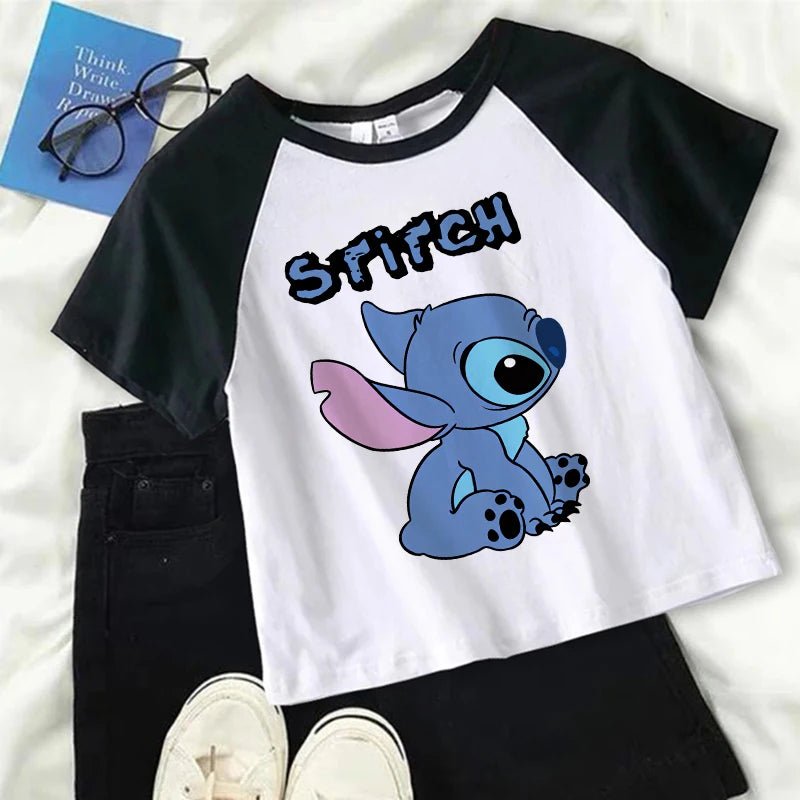 Casual Disney Lilo Stitch Funny T Shirt Women Stitch T-shirt Cropped Graphic Tshirt Streetwear Crop Top Tee Female - Blount ExpressCasual Disney Lilo Stitch Funny T Shirt Women Stitch T-shirt Cropped Graphic Tshirt Streetwear Crop Top Tee FemaleCasual Disney Lilo Stitch Funny T Shirt Women Stitch T-shirt Cropped Graphic Tshirt Streetwear Crop Top Tee Female148392460;20250418;1745003001Zo0uC