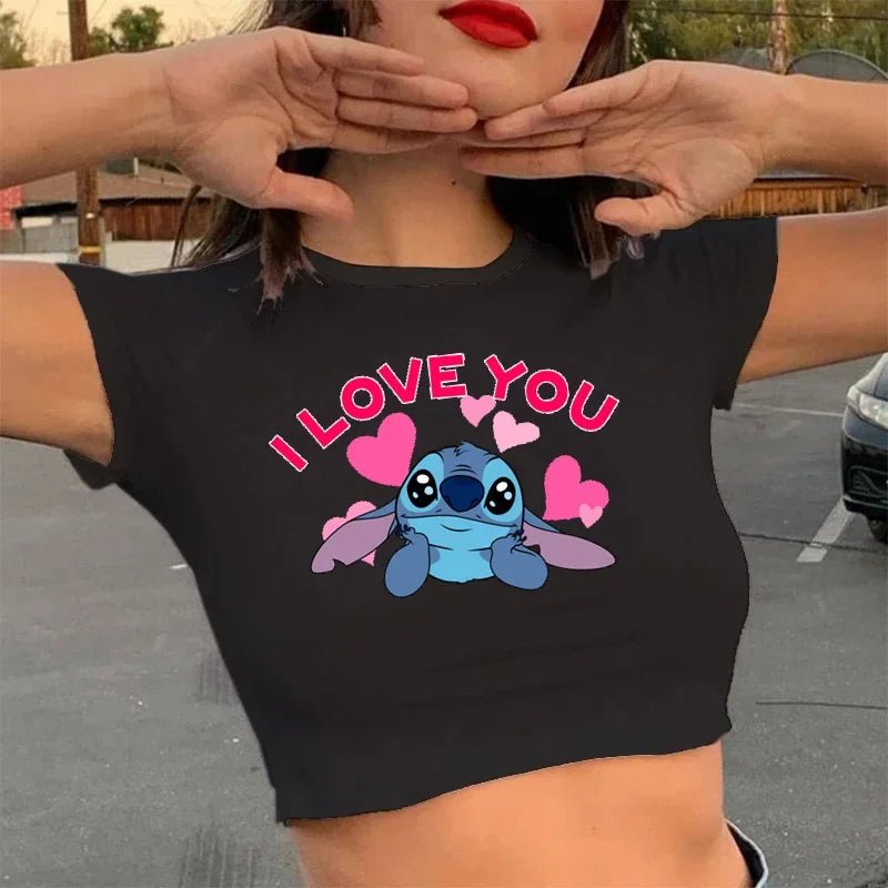 Casual Disney Lilo Stitch Funny T Shirt Women Stitch T-shirt Cropped Graphic Tshirt Streetwear Crop Top Tee Female - Blount ExpressCasual Disney Lilo Stitch Funny T Shirt Women Stitch T-shirt Cropped Graphic Tshirt Streetwear Crop Top Tee FemaleCasual Disney Lilo Stitch Funny T Shirt Women Stitch T-shirt Cropped Graphic Tshirt Streetwear Crop Top Tee Female148392491;20250418;1745003001ky3ei